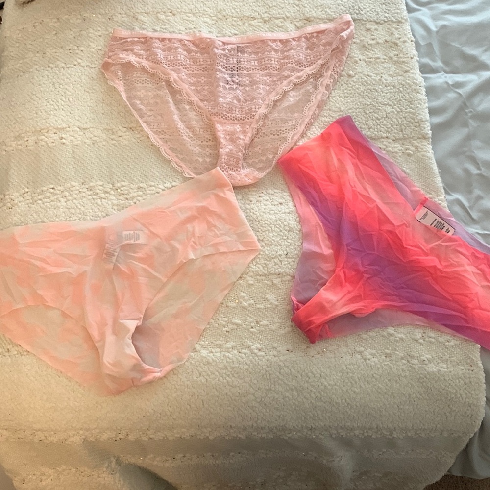 Victoria’s Secret panties, 3 pairs